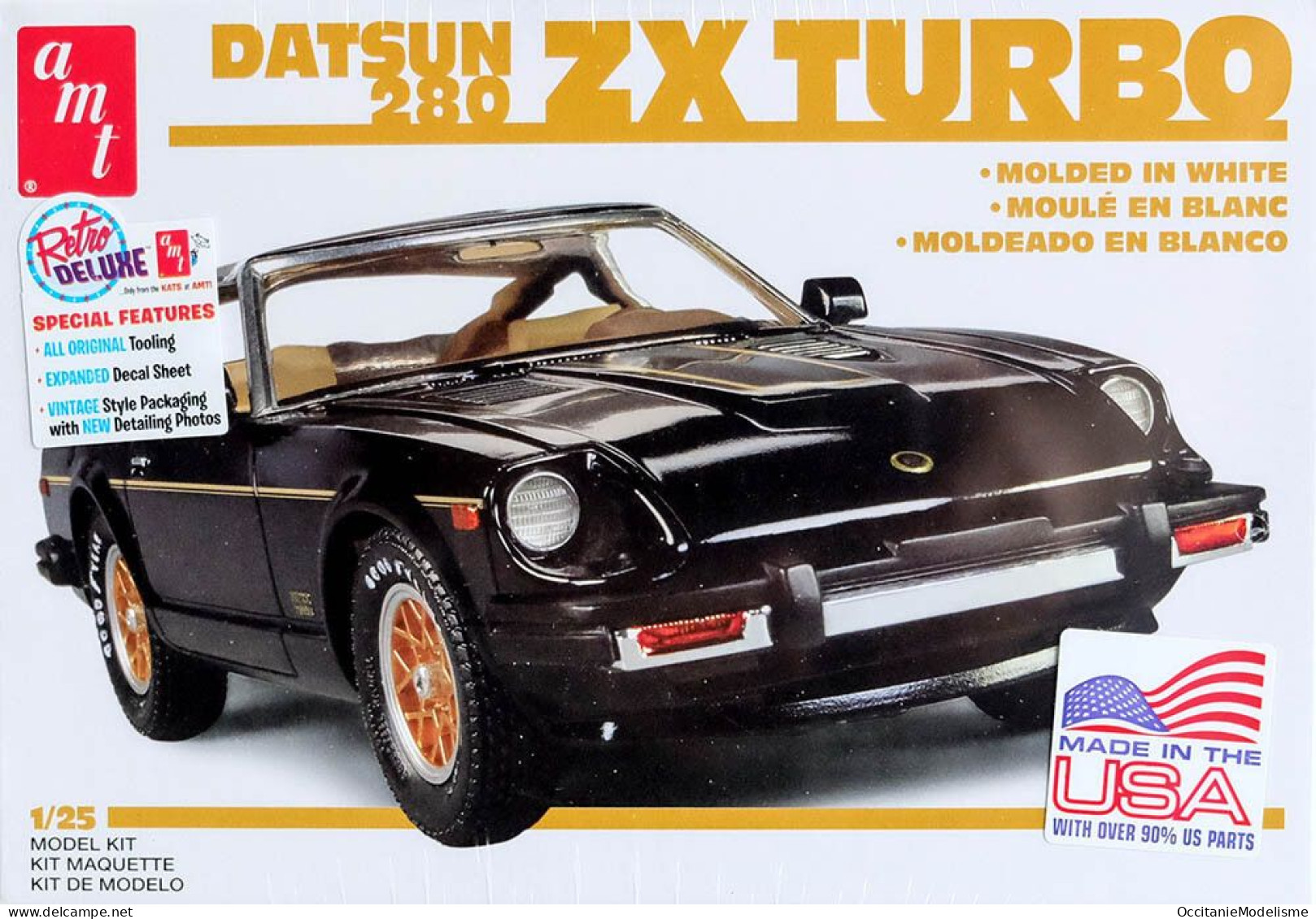 AMT - DATSUN 280 ZX TURBO Maquette Kit Plastique Réf. 1043 Neuf NBO 1/25 - Cars