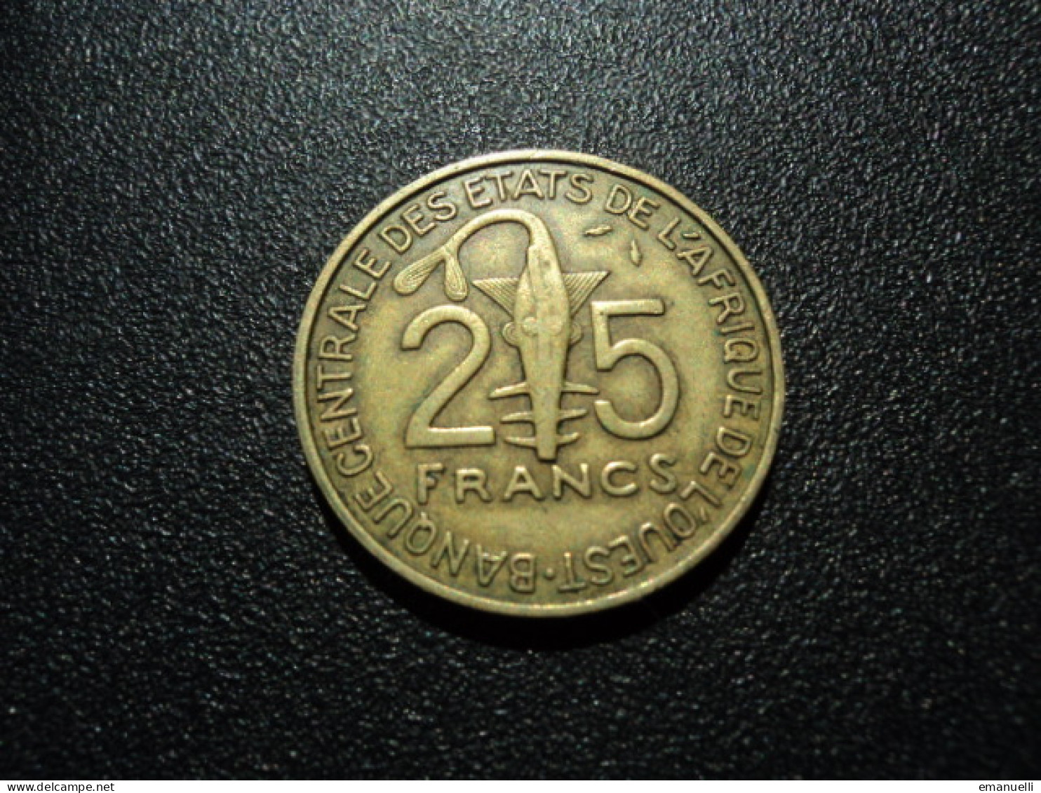 ÉTATS DE L'AFRIQUE DE L'OUEST : 25 FRANCS    1994    KM 9      TTB / TB+ - Andere - Afrika