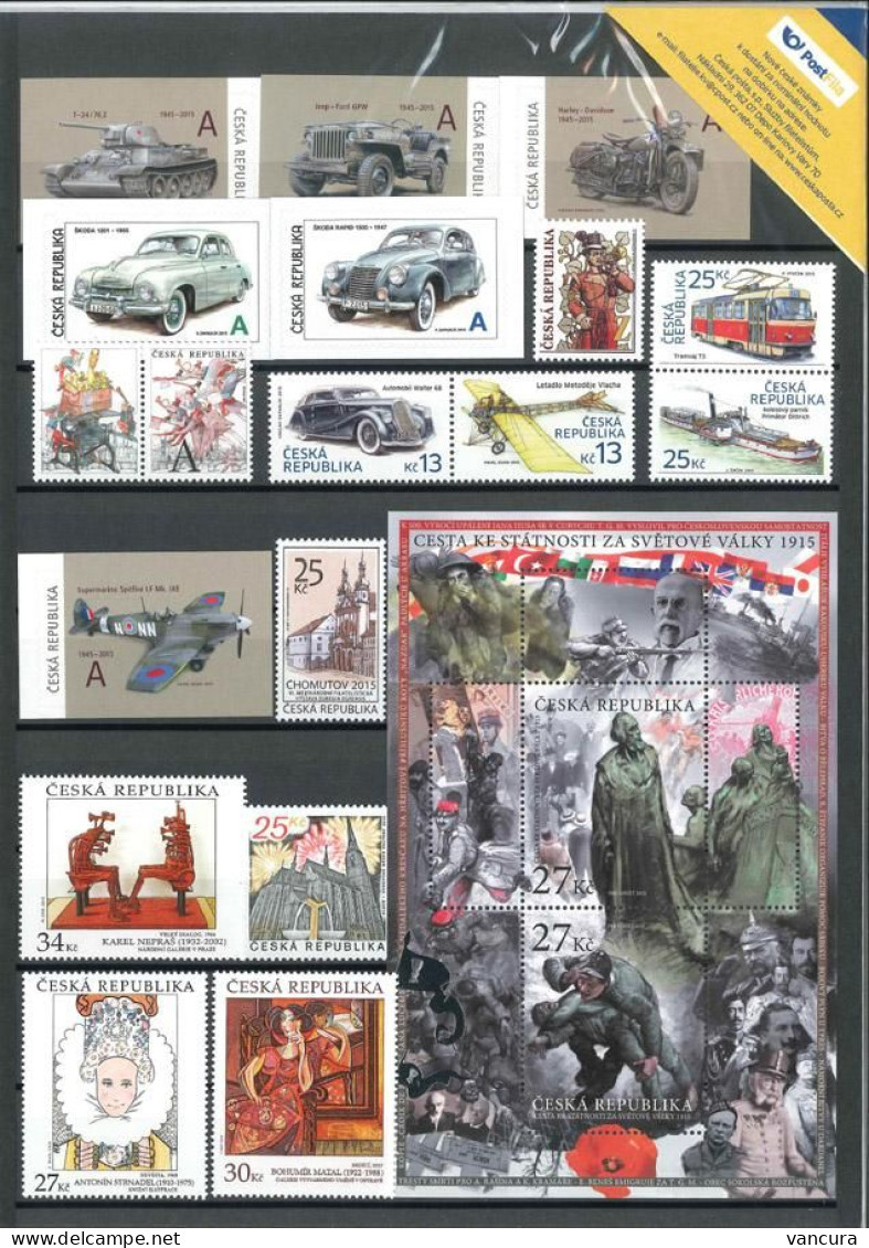 Czech Republic Year Pack 2015 - Annate Complete