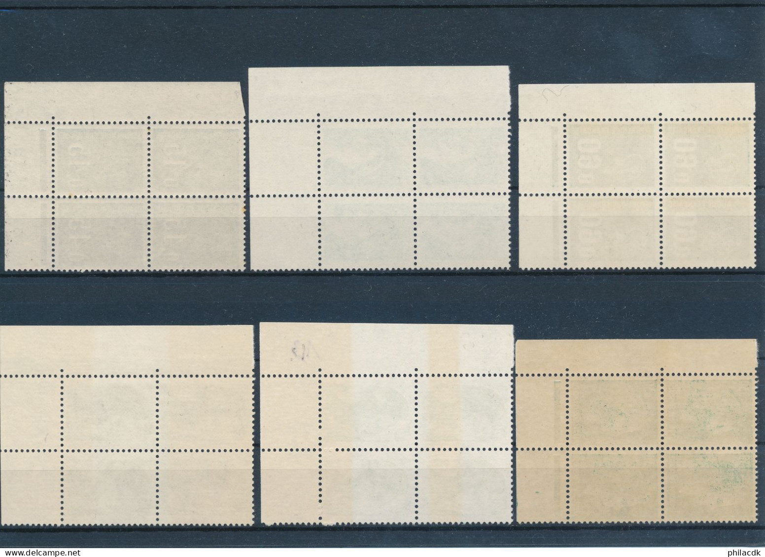 FRANCE - LOT DE 16 COINS DATES NEUFS POUR ETUDE AVEC MAJORITE FINS DE CATALOGUE - VOIR SCANNS - Altri & Non Classificati