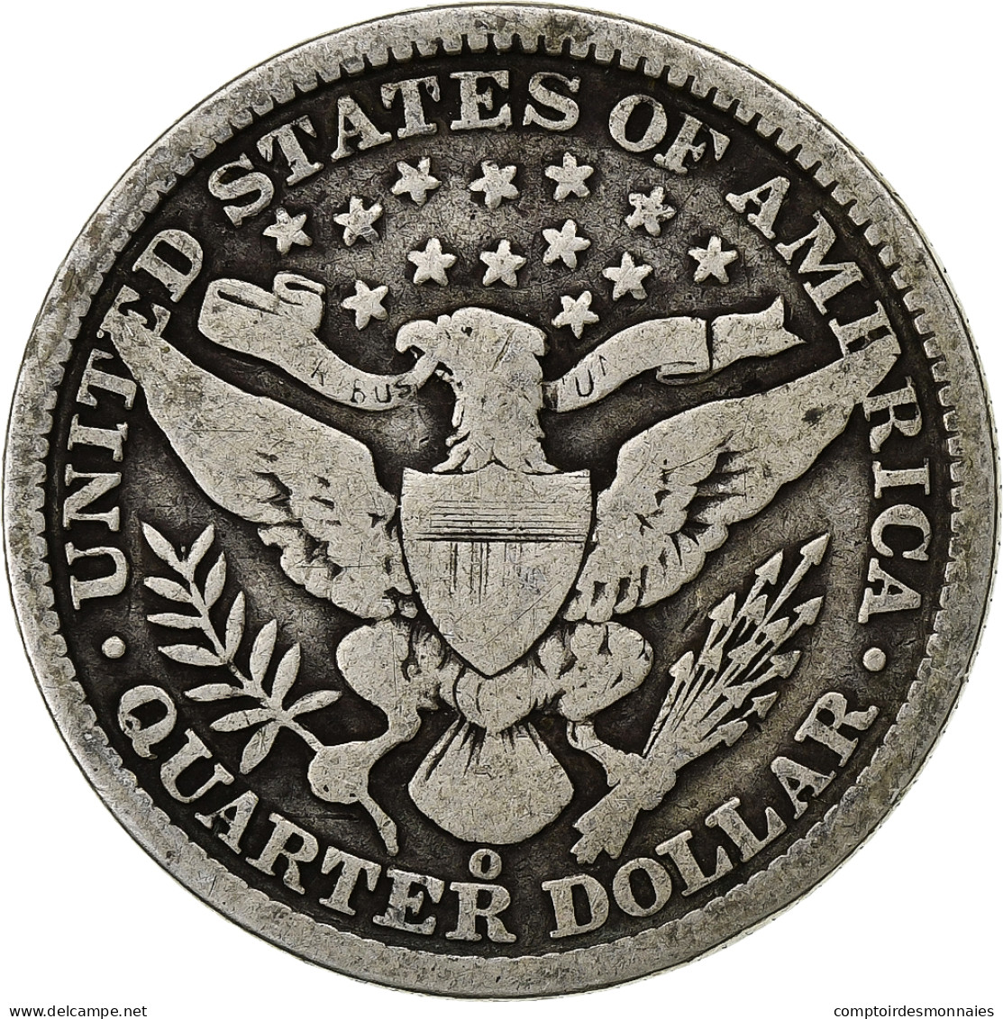 États-Unis, Quarter, Barber Quarter, 1892, U.S. Mint, Argent, TB, KM:114 - 1892-1916: Barber