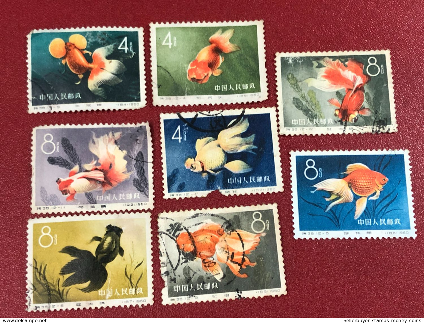 CHINA TAIWAN STAMPS-(year-1960-)8 Stamps--PCS - Otros & Sin Clasificación