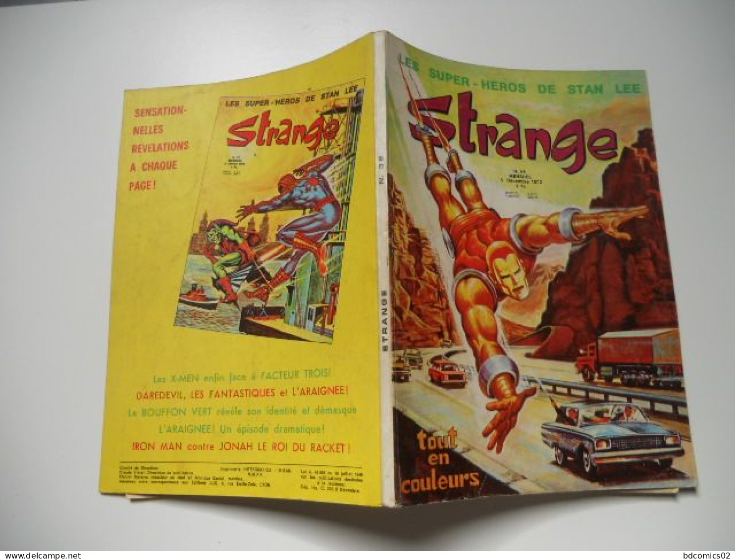 Strange N° 36 LUG De Décembre 1972 TBE - Strange