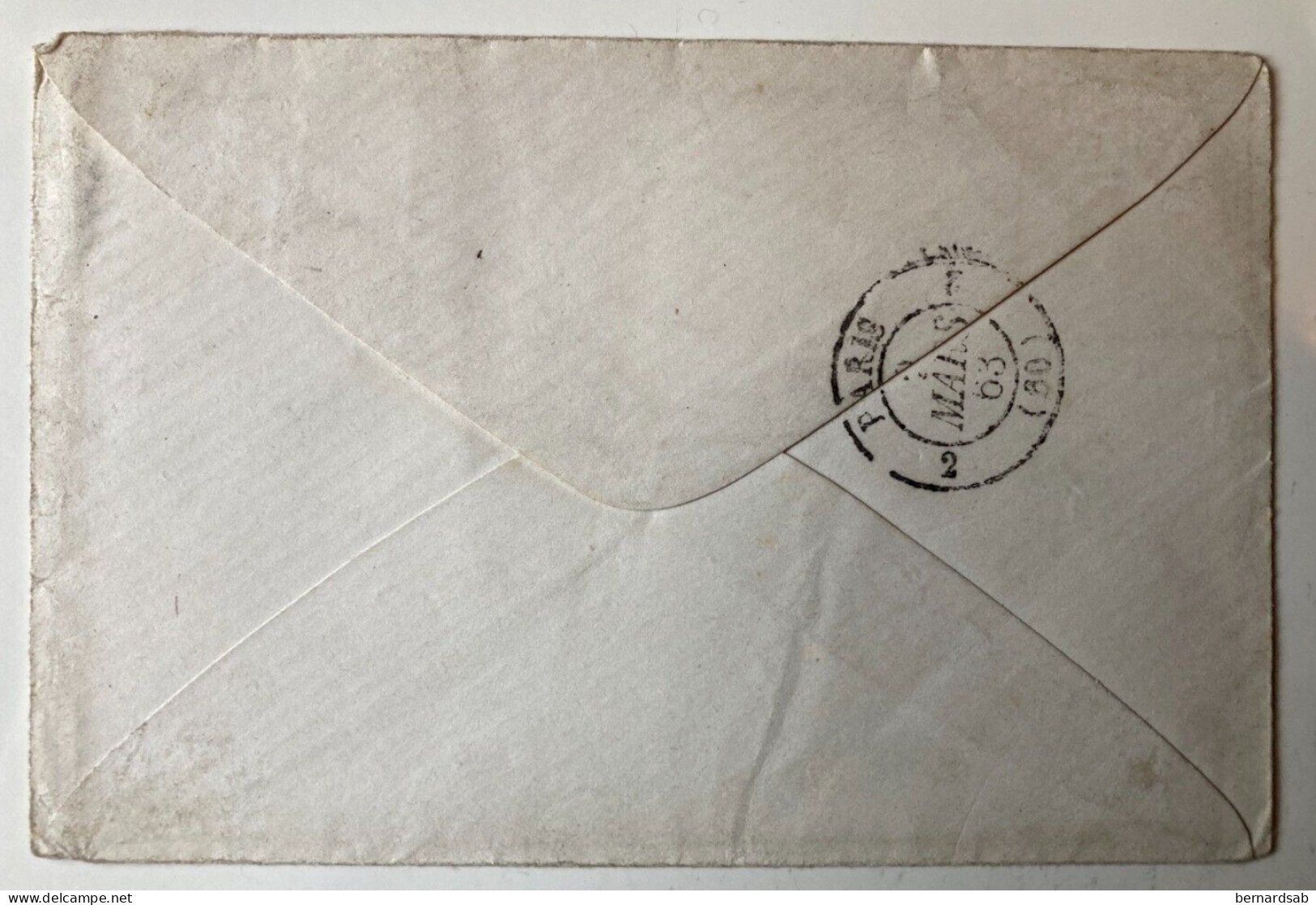 Lettre CORPS EXPEDITIONNAIRE MEXIQUE CEMC Du 26/JANV/1863 Avec N°13 Et 16 TTB - Andere & Zonder Classificatie