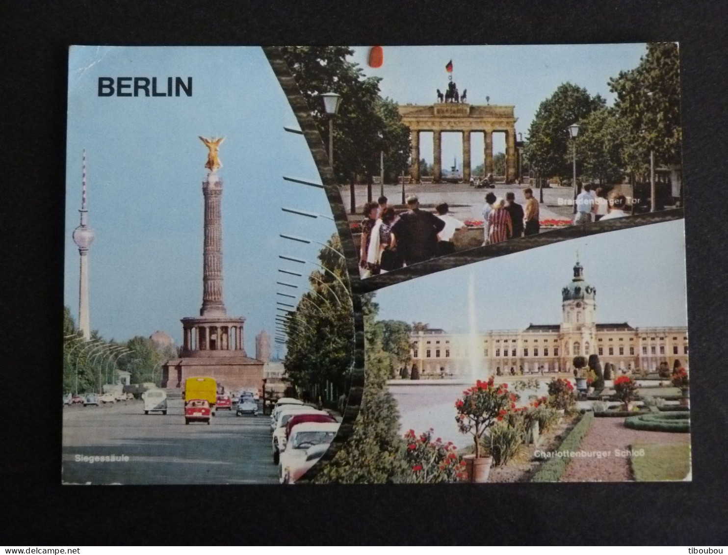 ALLEMAGNE GERMANY DEUTSCHLAND BERLIN AVEC YT 496 497 - MULTIVUES - Covers & Documents