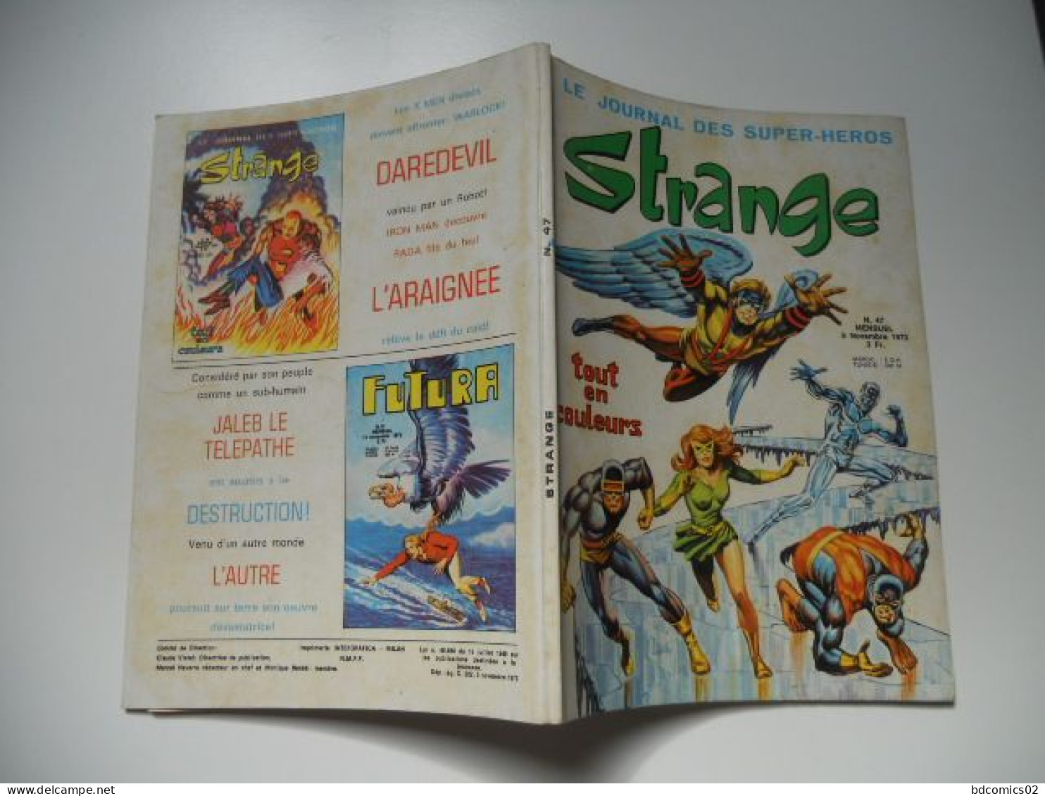 Strange N° 47 LUG De Novembre 1973 BE++ - Strange