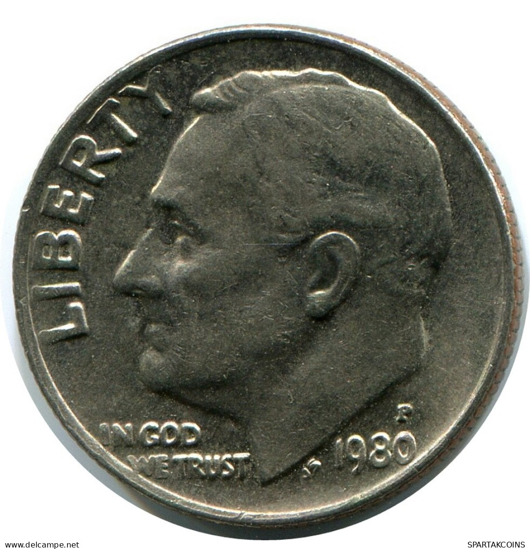 10 CENTS 1980 USA Coin #AZ245.U.A - 2, 3 & 20 Cent