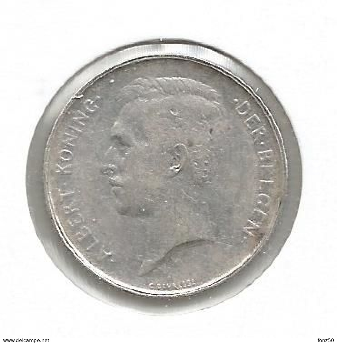 ALBERT I * 1 Frank 1912 Vlaams * Prachtig * Nr 13008 - 1 Franc