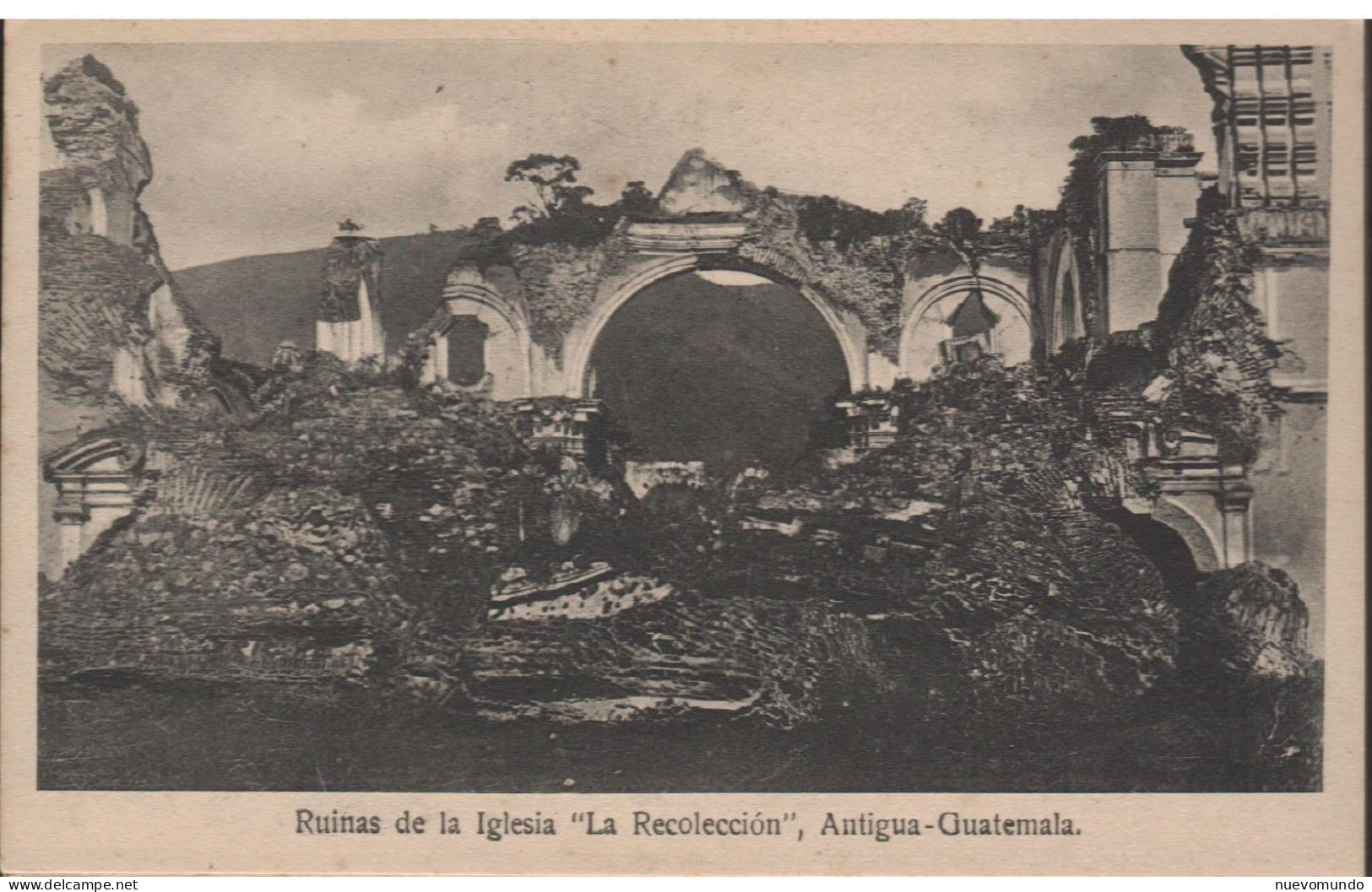 11 tarjetas de Antigua Guatemala editadas por C. Francisco Juárez A. de Antigua Guatemala