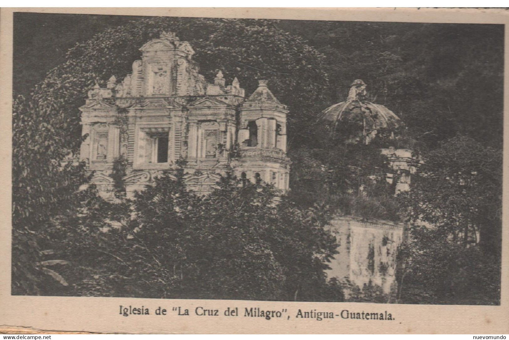 11 tarjetas de Antigua Guatemala editadas por C. Francisco Juárez A. de Antigua Guatemala