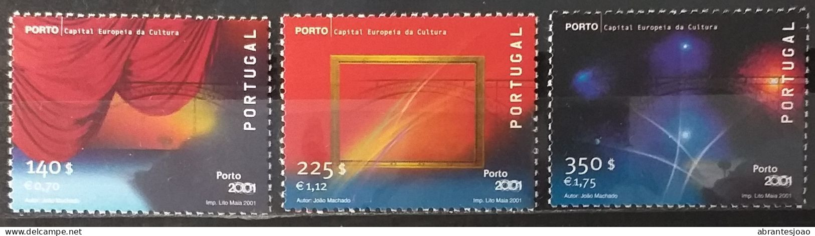 2001 - Portugal - MNH - Porto 2001 European Capital Of Culture - 6 Stamps - Unused Stamps