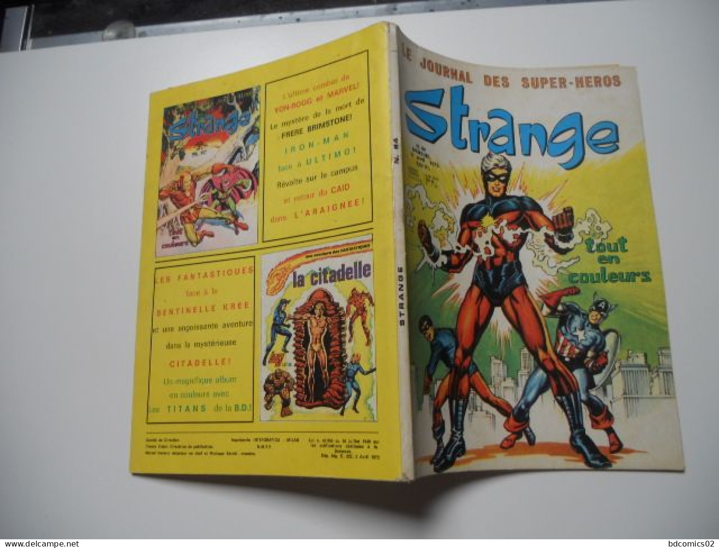 Strange N° 64 LUG D'avril 1975 BE++ - Strange