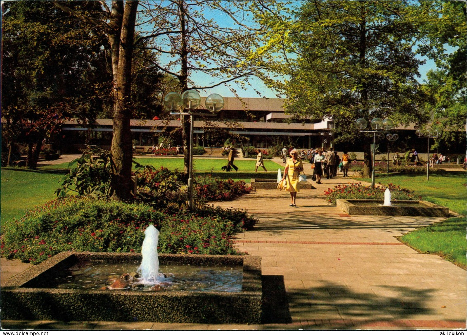 Ansichtskarte Bad Bevensen Anlagen Beim Thermalbad 1977 - Bad Bevensen