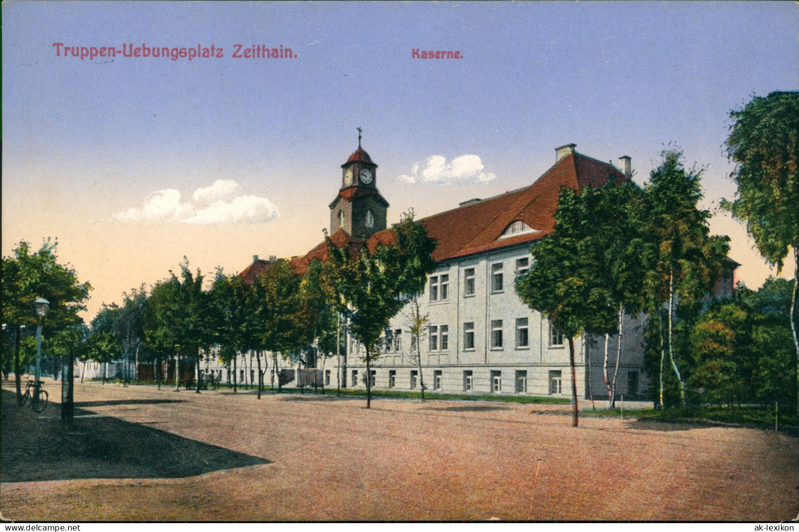 Ansichtskarte Zeithain Kaserne Truppenübungsplatz 1910 - Zeithain