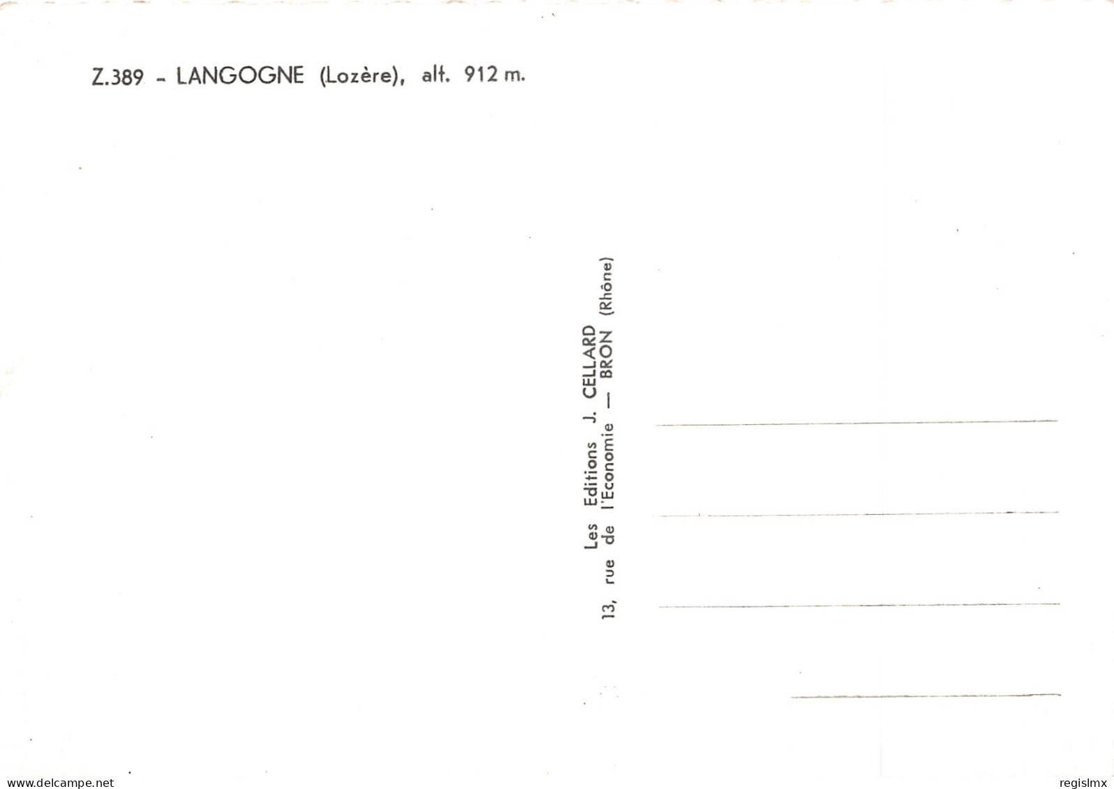 48-LANGOGNE-N°T234-A/0213 - Langogne