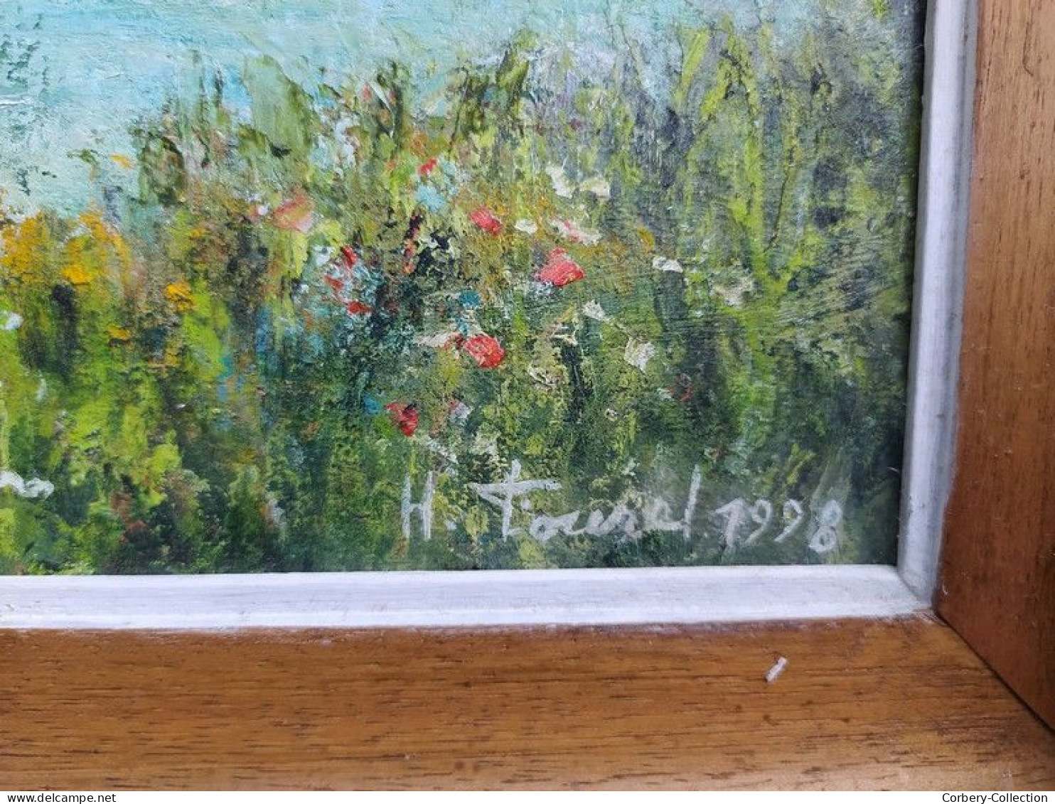 Tableau Paysage de Touraine Signé Henri Tourel