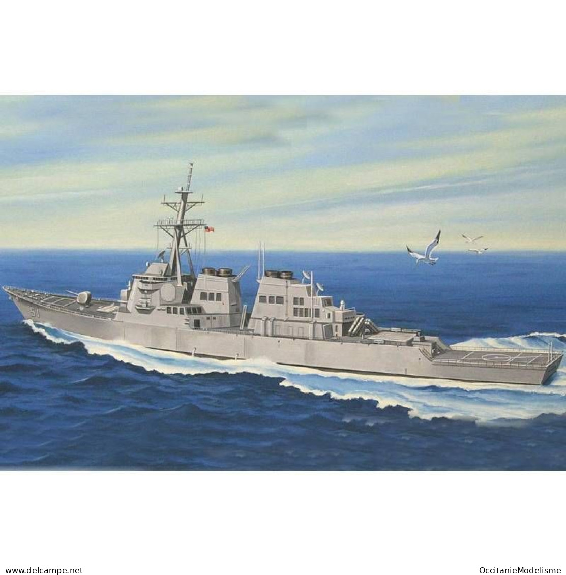 Hobby Boss - Destroyer USS ARLEIGH BURKE DDG-51 maquette kit plastique réf. 83409 Neuf NBO 1/700