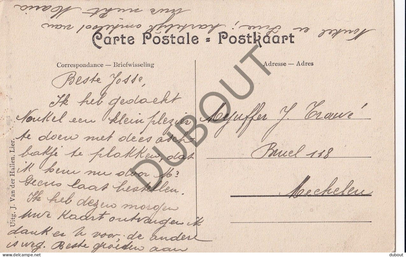 Postkaart - Carte Postale - Lier - Kerk  (C5973) - Lier