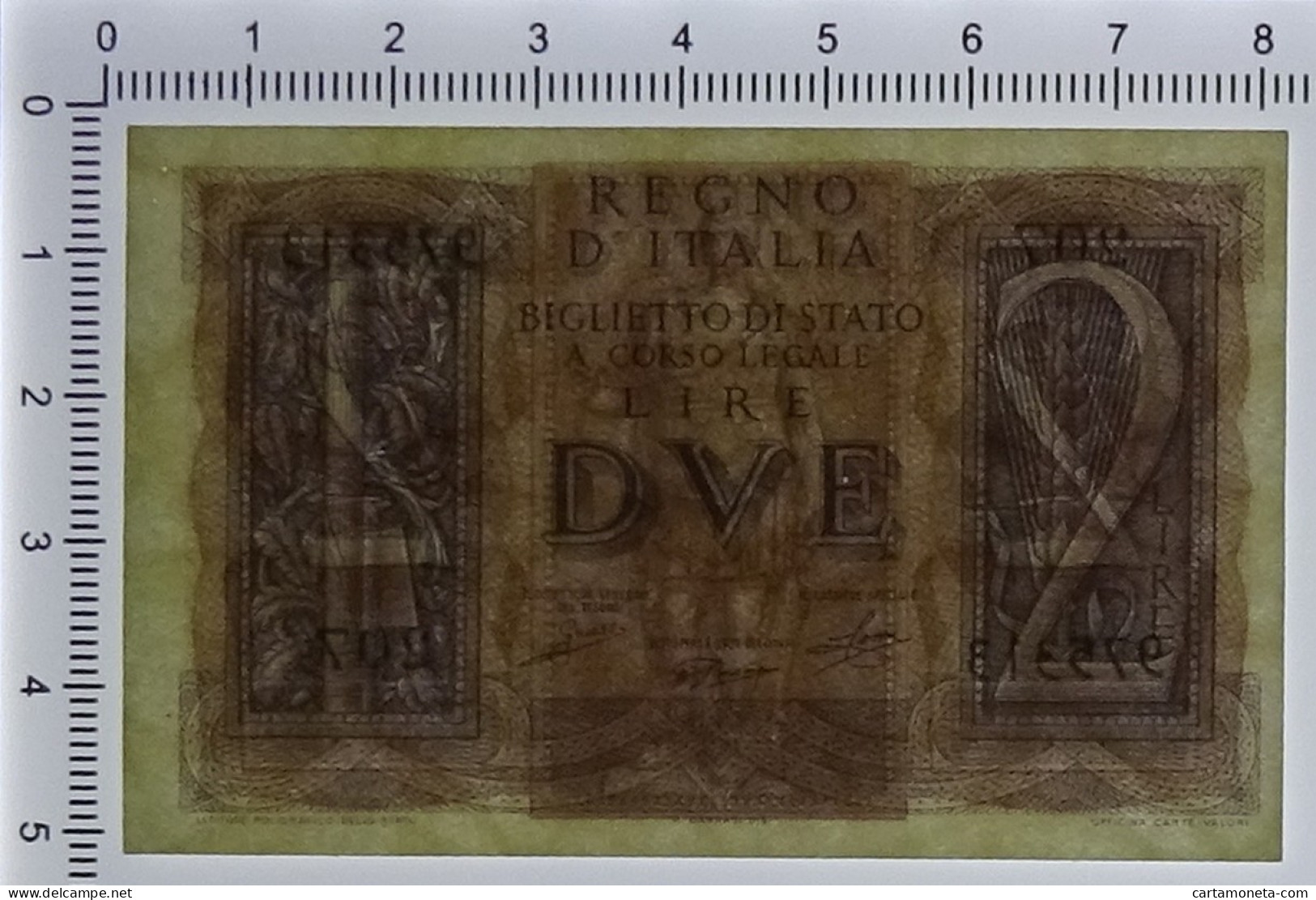 2 LIRE BIGLIETTO DI STATO FASCIO 14/11/1939 FDS-/FDS - Regno D'Italia – Other