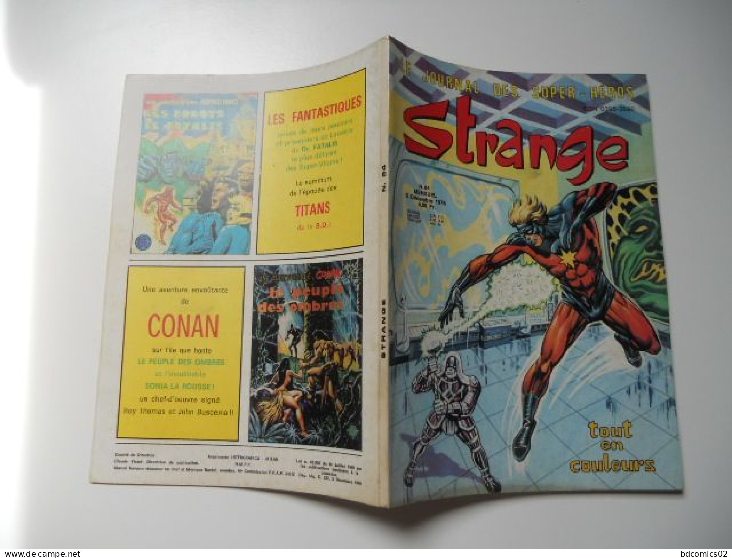 Strange N° 84 LUG De Décembre 1976 -TBE - Strange