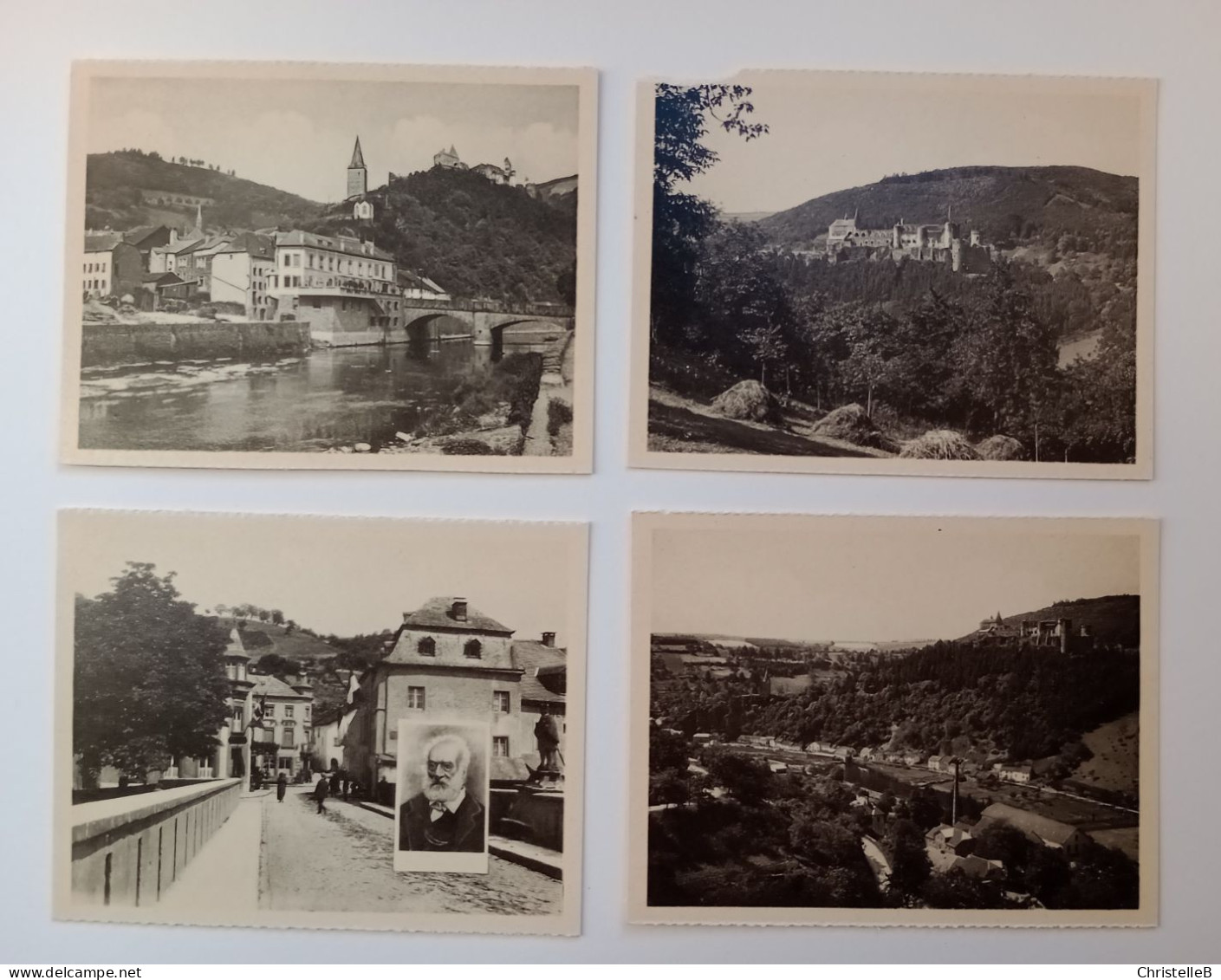 Lot De 9 Cartes De Vianden - Les Ruines Du Château, Le Sanatorium, L'Our, Pont, Etc. Nels. - Vianden