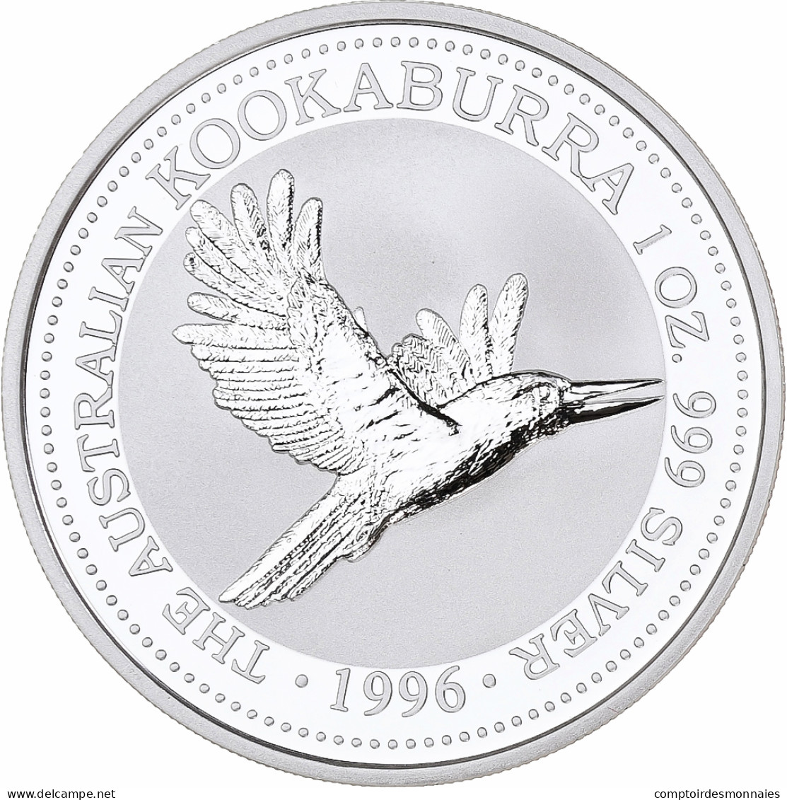 Australie, 1 Dollar, Australian Kookaburra, 1996, 1 Oz, Argent, FDC - Silver Bullions