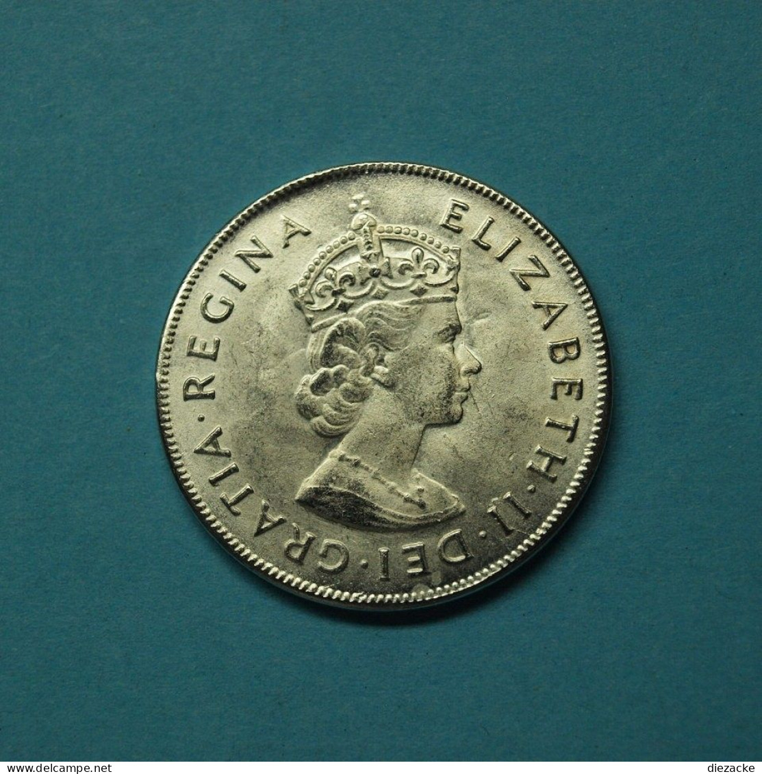 Bermuda 1959 1 Crown Landkarte (Mük1/2 - Autres – Amérique