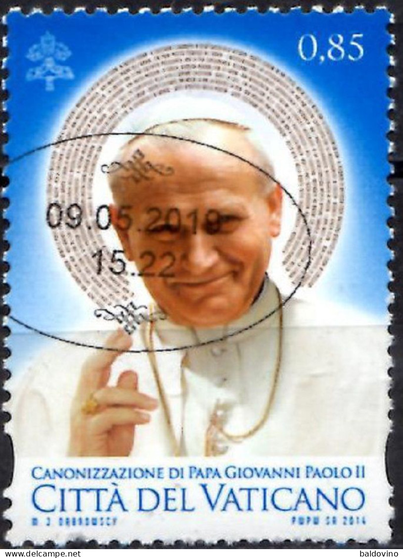 Vaticano 2002/2014 Lotto 8 Valori - Gebruikt