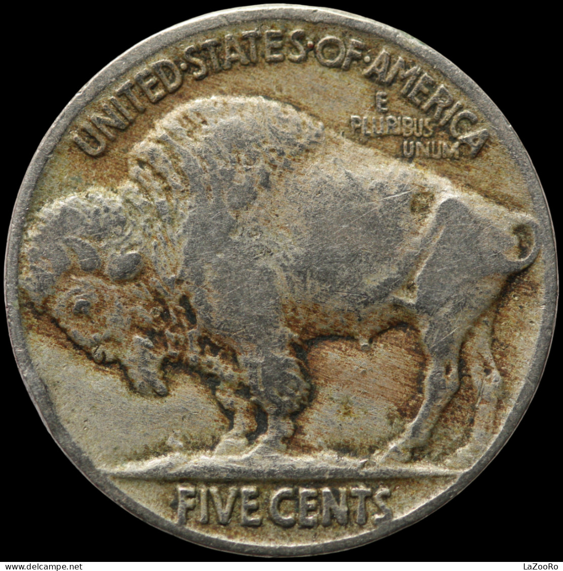 LaZooRo: United States Of America 5 Cents 1916 VF - 1913-1938: Buffalo