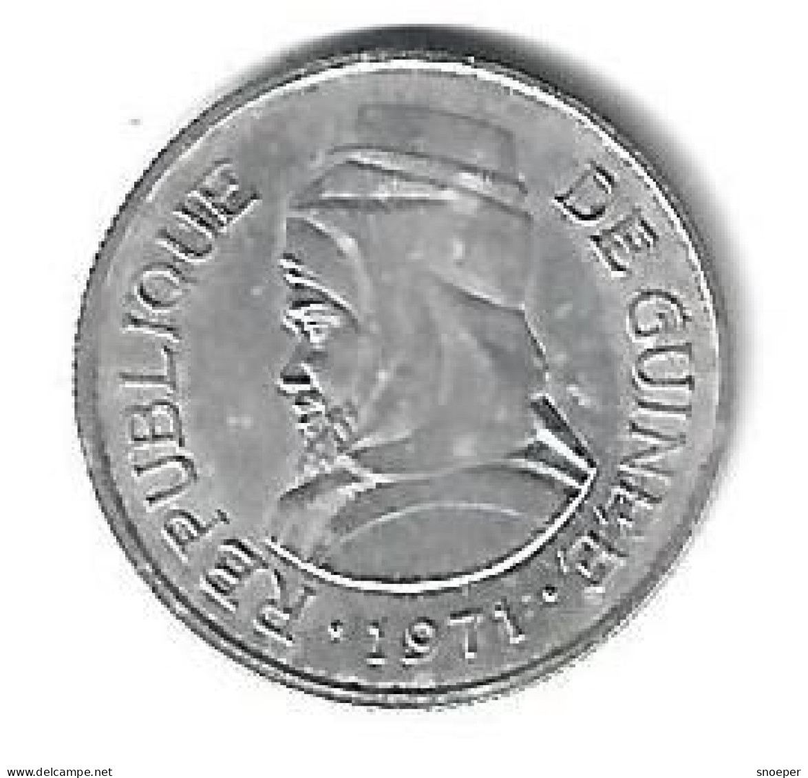 *guinea 5 Sylis 1971  Km 45   Xf+ - Guinee