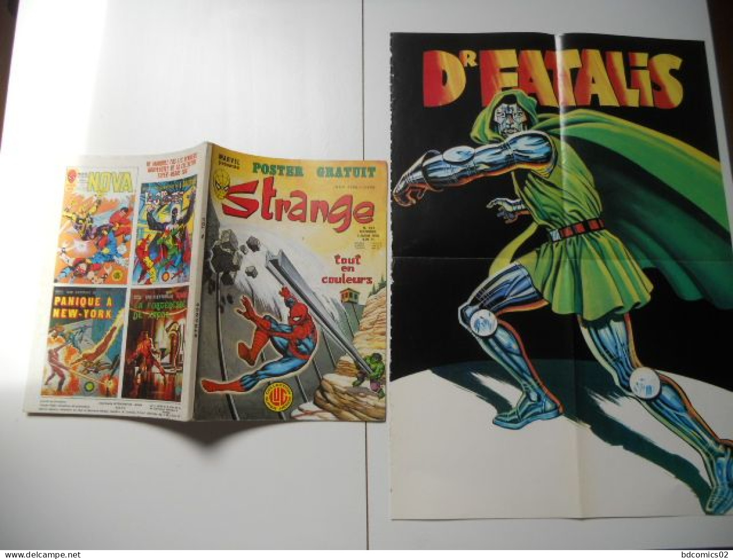 Strange Avec Poster Détaché N° 103 LUG De Juillet 1978 -TBE - Strange