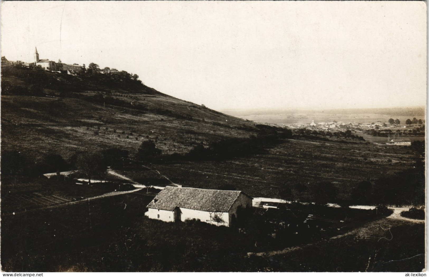 Vigneulles-lès-Hattonchâtel Stadtpartie Gehöft Und Schloß 1913 Privatfoto - Vigneulles Les Hattonchatel