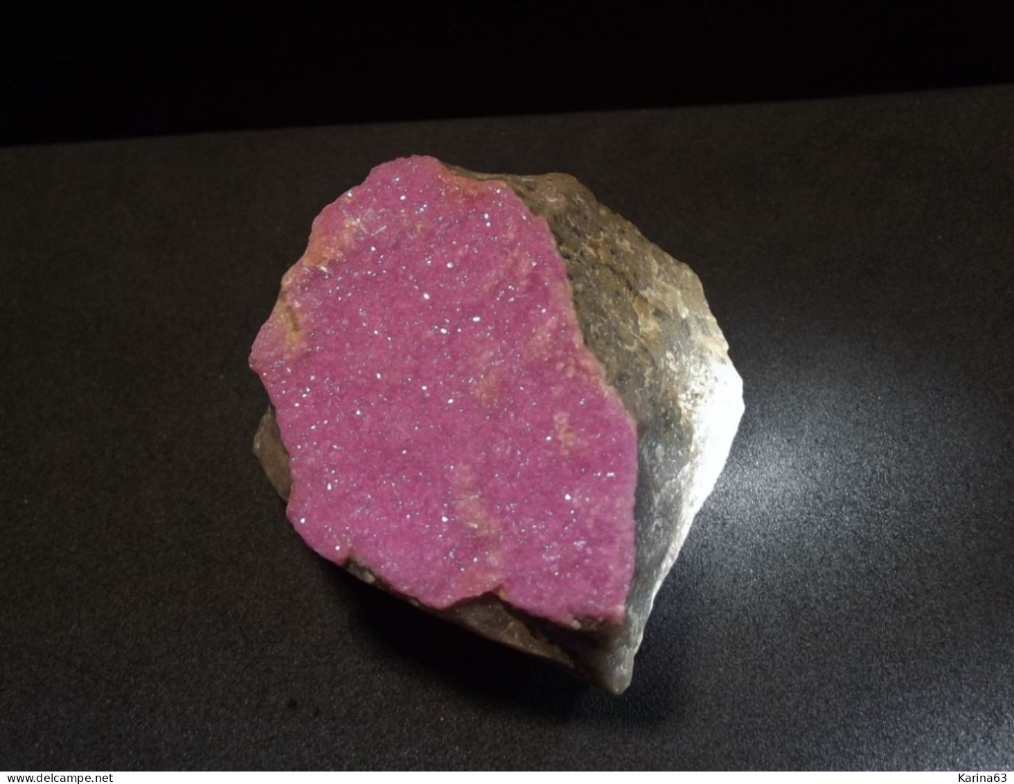 Cobaltoan Calcite On Matrix  (6 X 5 X 3 Cm ) - D.R. Congo - Minerali