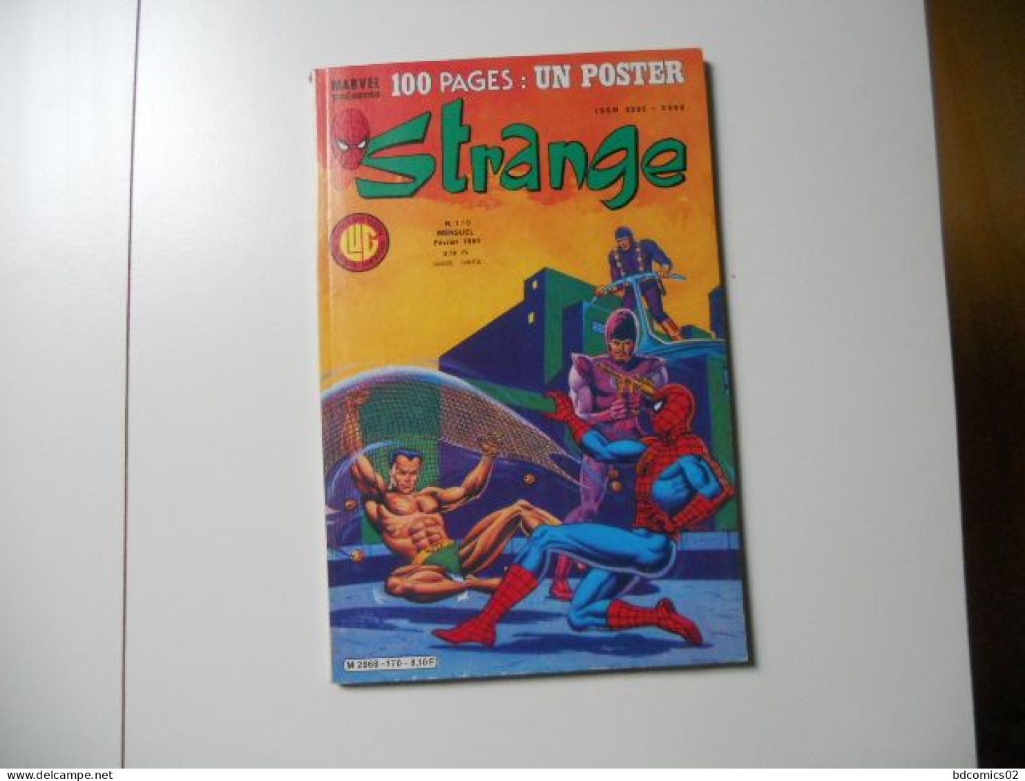 Strange Avec Poster Attaché N° 170 LUG De Février 1984 -TTBE - Strange