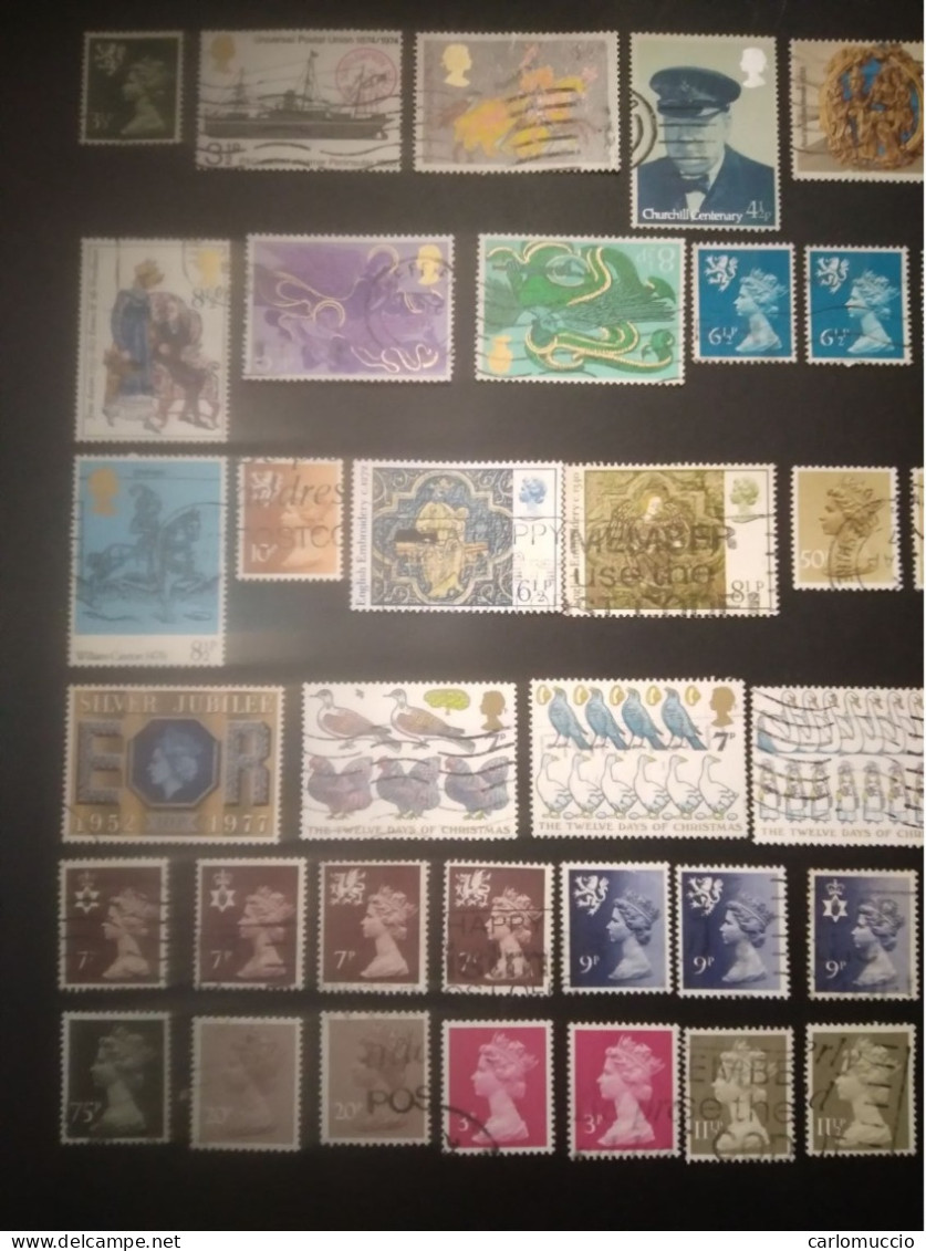 Gran Bretagna Usati, Anni 1974-1980 (L37) - Used Stamps