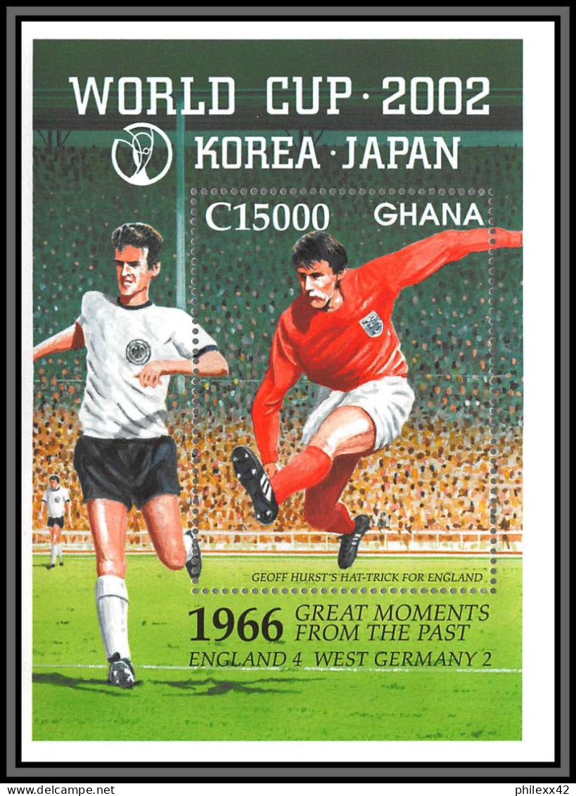 81238 Ghana Mi BF N°430/4311966 England Germany World Cup Coupe Du Monde Japan Korea 2002 ** MNH Football Soccer COTE 22 - 2002 – Corea Del Sud / Giappone