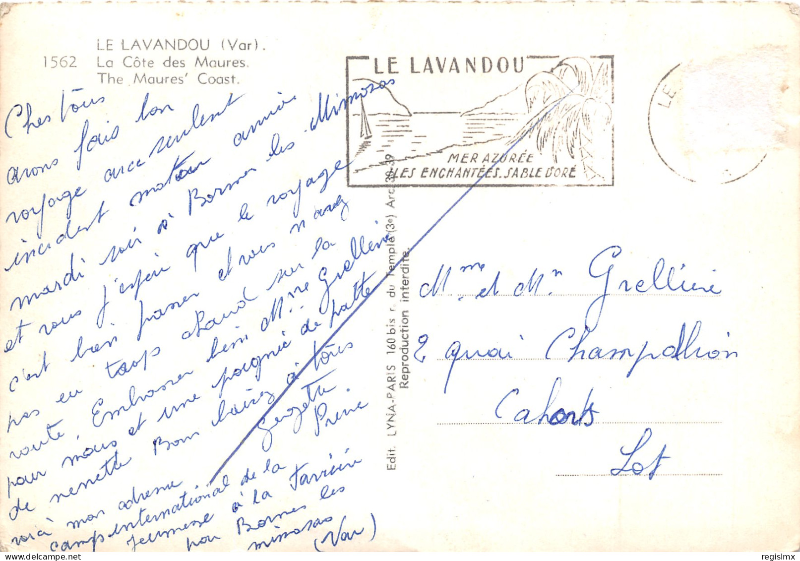83-LE LAVANDOU-N°T271-D/0093 - Le Lavandou