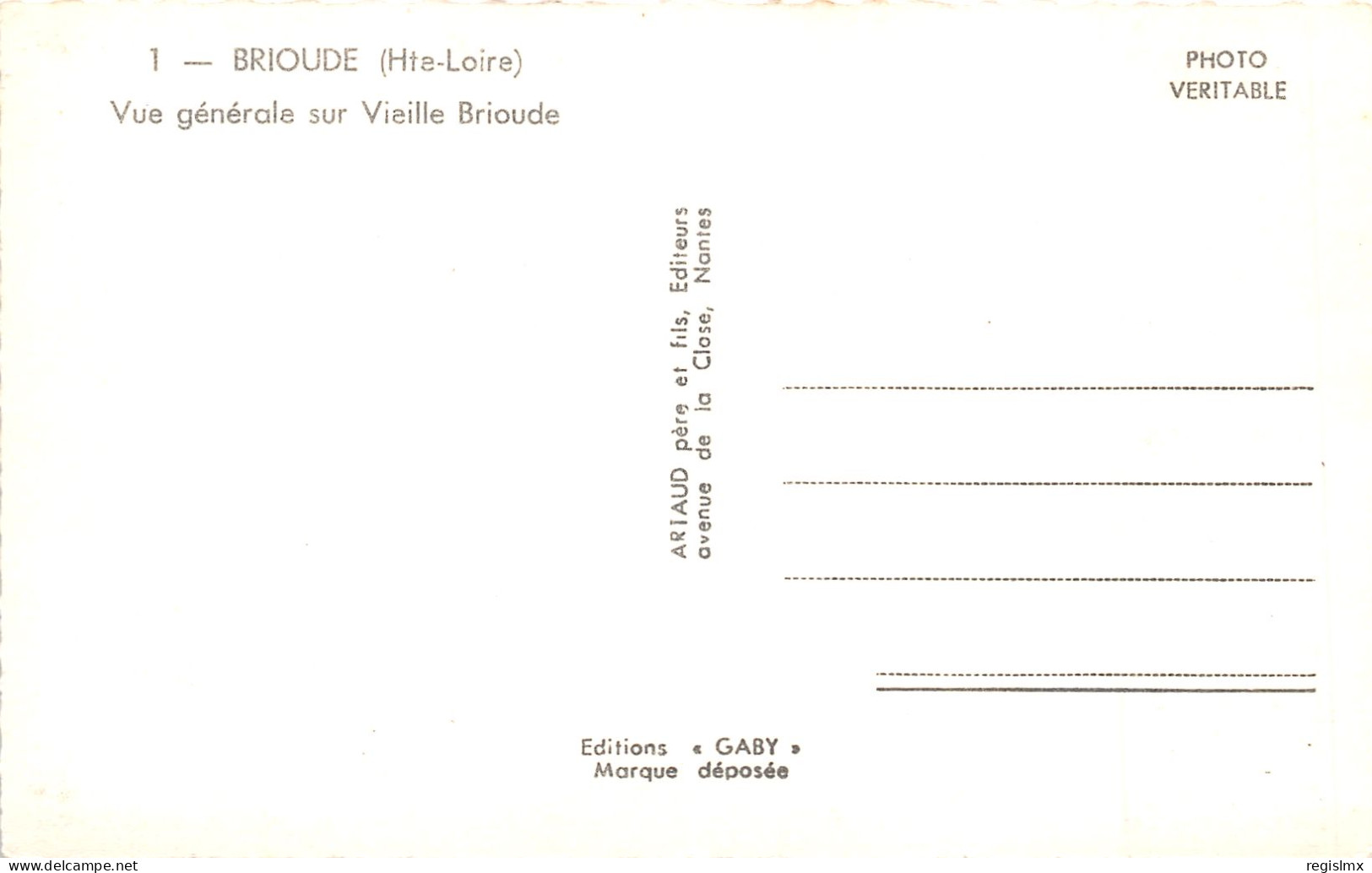 43-BRIOUDE-N°T287-H/0255 - Brioude