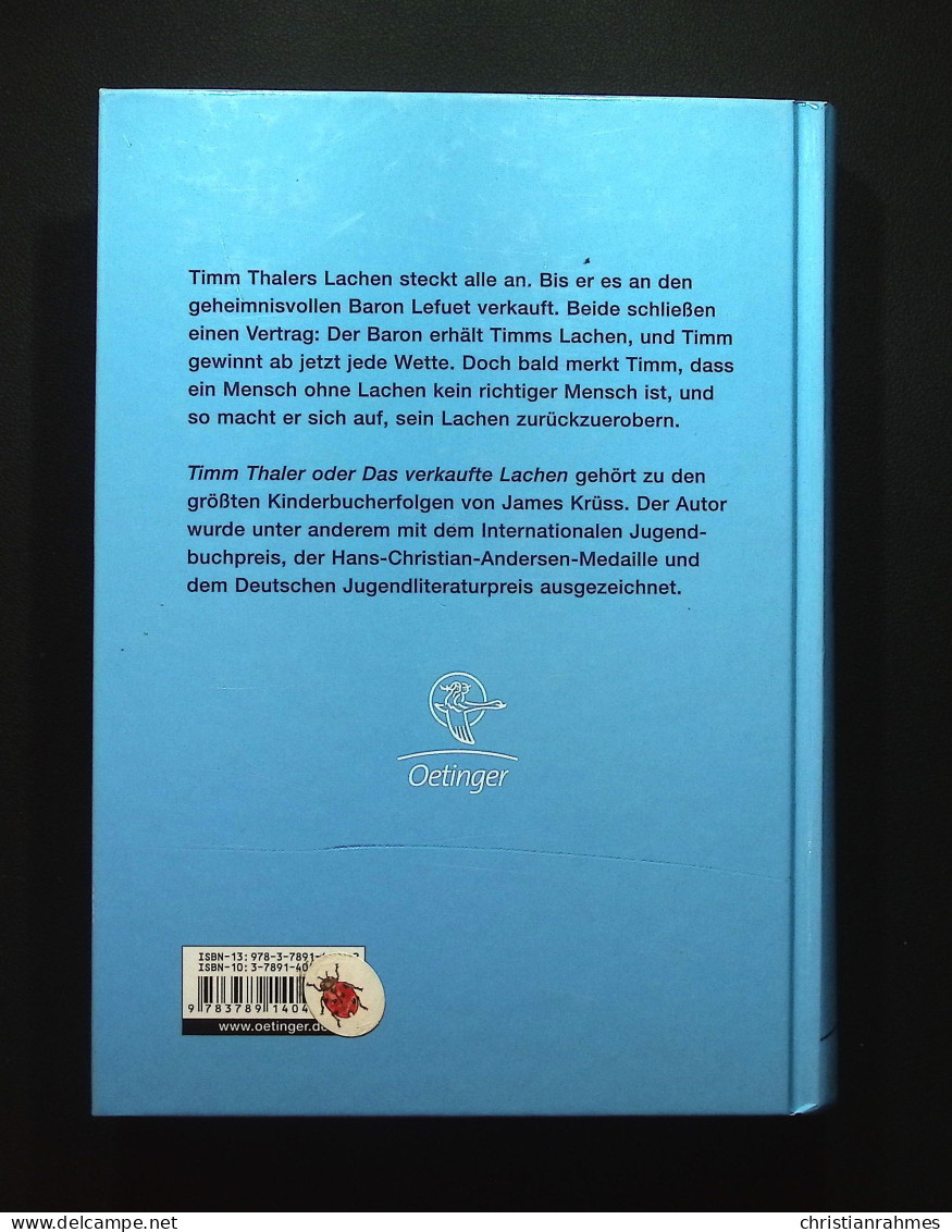 Timm Thaler Oder Das Verkaufte Lachen : Die Geschichte Von Dem Kleinen Jungen Und Dem Großen Geld, Vom Lachen - Other & Unclassified