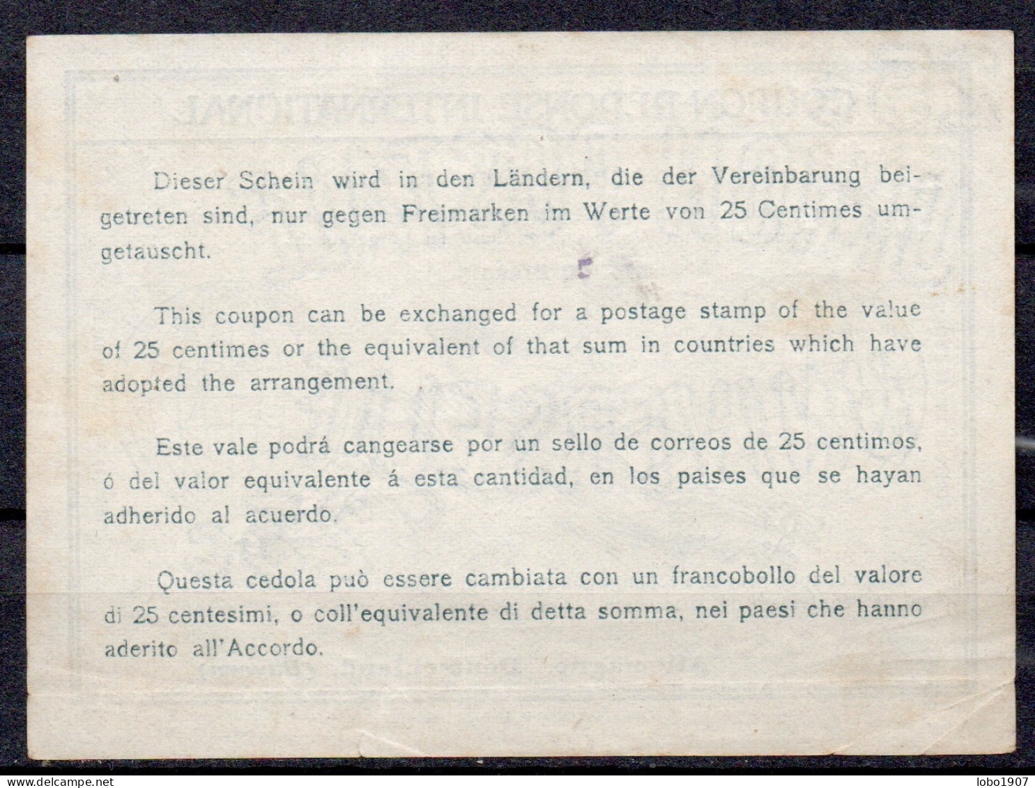 BAYERN / BAVIÈRE / BAVARIA Inflation 03-1922  11 MARK / 180 / 35 / 30 International Reply Coupon Reponse IAS IRC Mint ** - Entiers Postaux