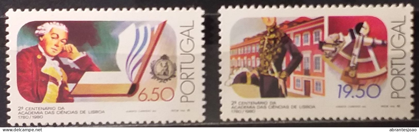 1980 - Portugal - MNH - Save Energy+75 Years Or International Rotary+2nd. Centenary Of Science Academy Lisbon - 6 Stamps - Nuovi