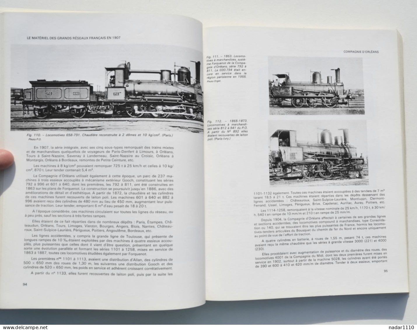 Train, chemin de fer : Soixante ans de traction à vapeur sur les réseaux français 1907-1967 / Locomotive