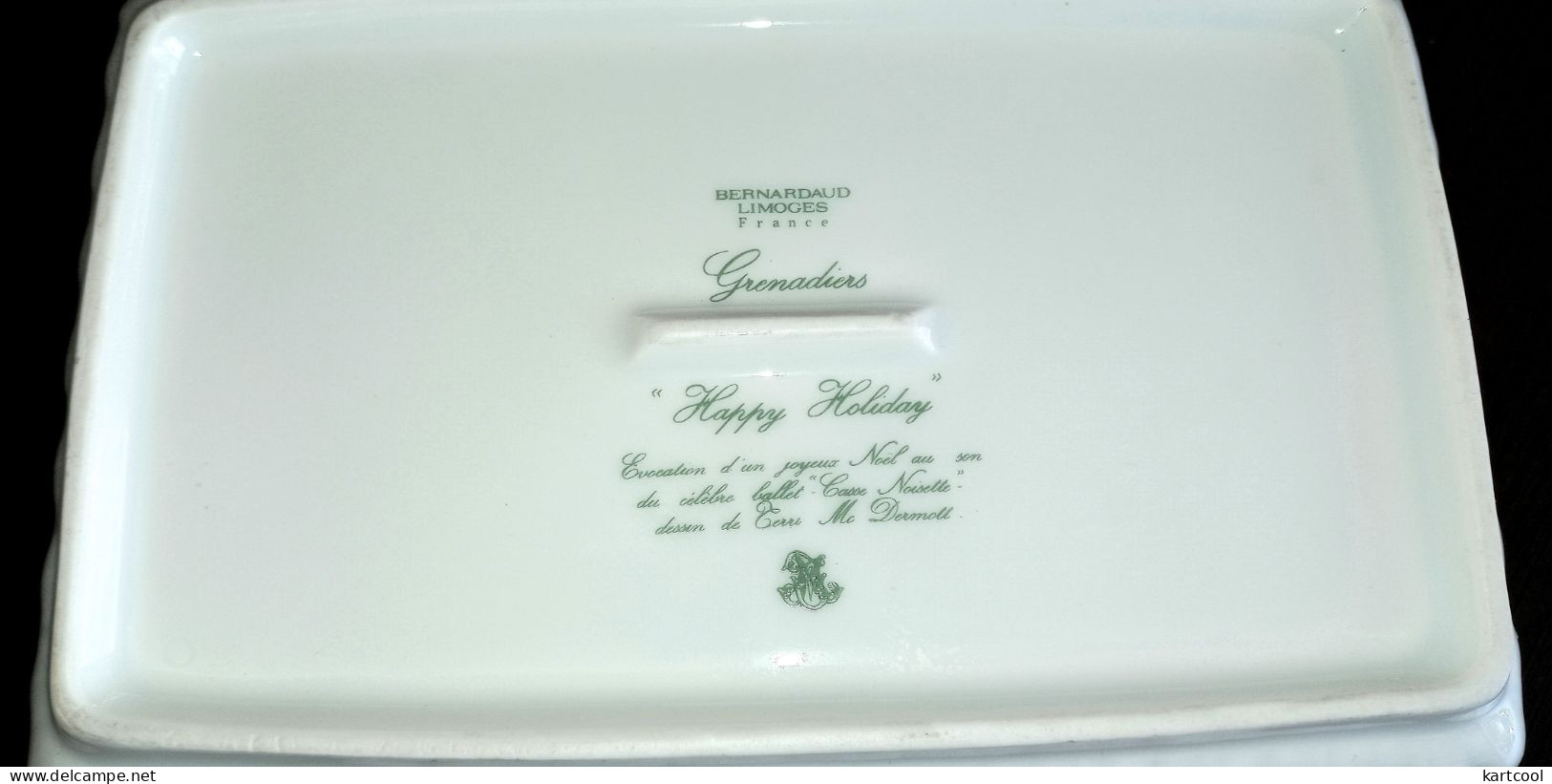 Grenadiers Happy Holiday - Ballet Casse Noisette Noël - Superbe Boite Porcelaine De Limoges Bernardaud - Limoges (FRA)