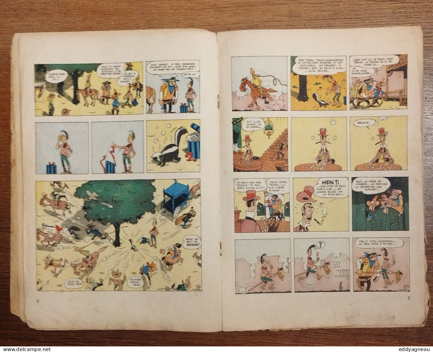 Morris - Lucky Luke 5 - EO 1953 - Mauvais état - Lucky Luke