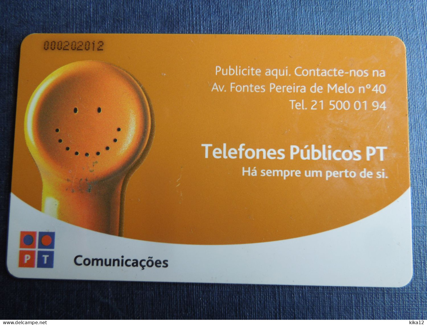 Telefones Publicos PT   Télécarte Portugal   150 U    TC2418 - Unclassified