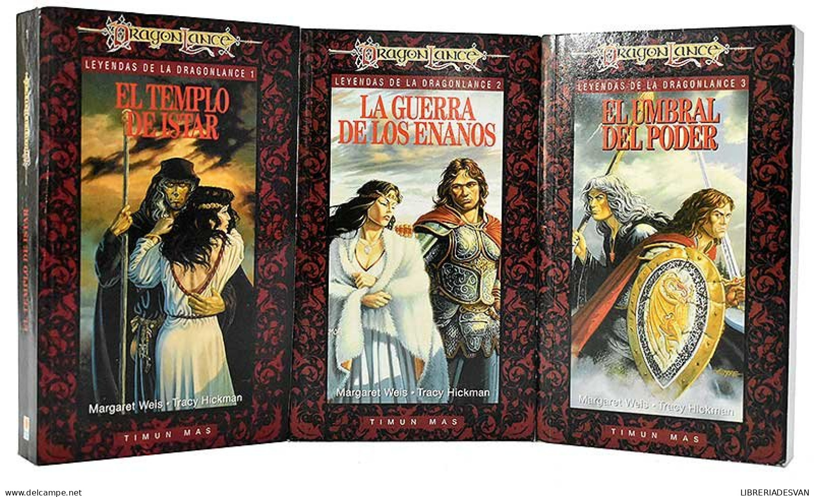 Trilogía Leyendas De La Dragonlance. El Templo De Istar. La Guerra De Los Enanos. El Umbral Del Poder. 3 Volúmenes. - - Littérature