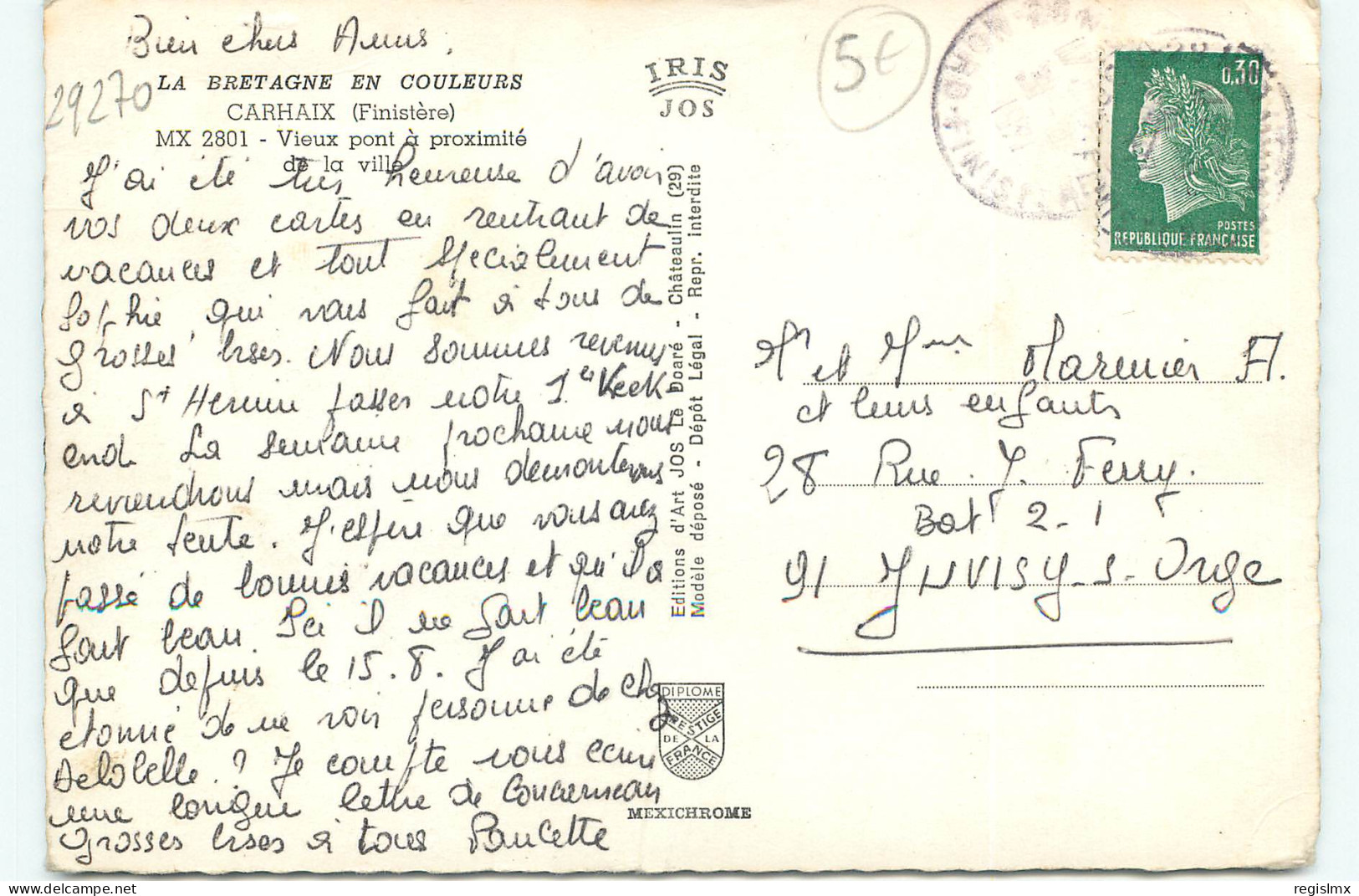 29-CARHAIX-N°T301-D/0264 - Carhaix-Plouguer