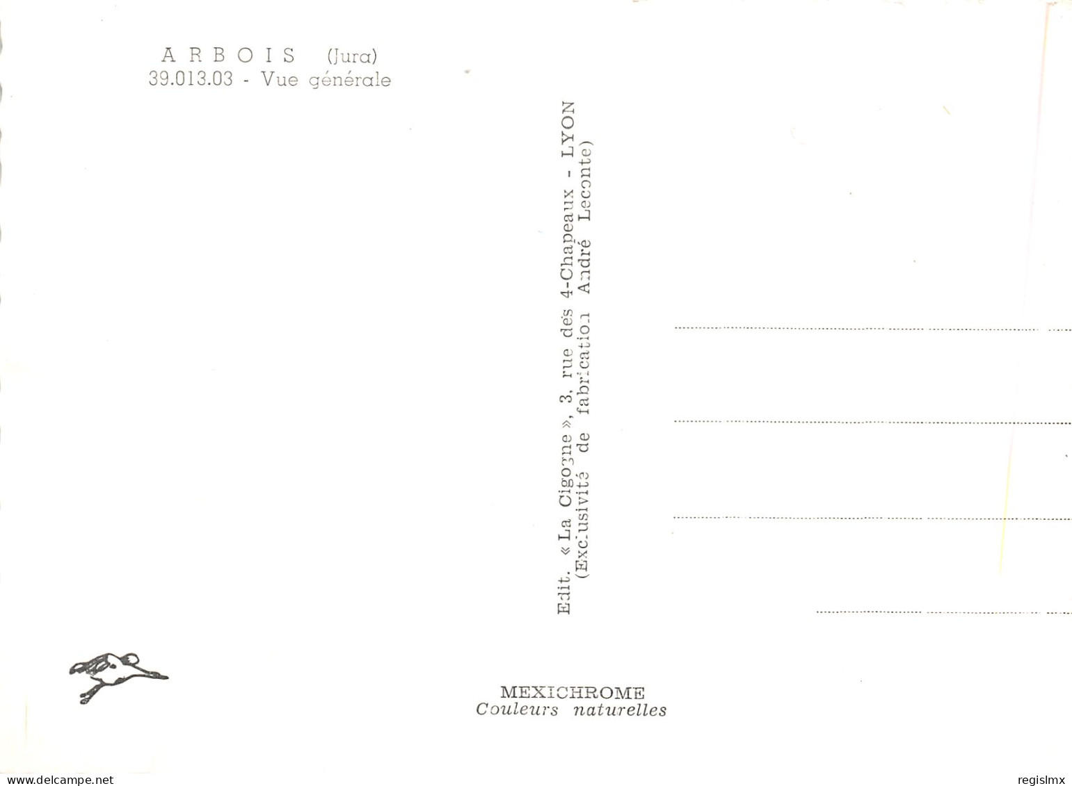 39-ARBOIS-N°T322-C/0303 - Arbois
