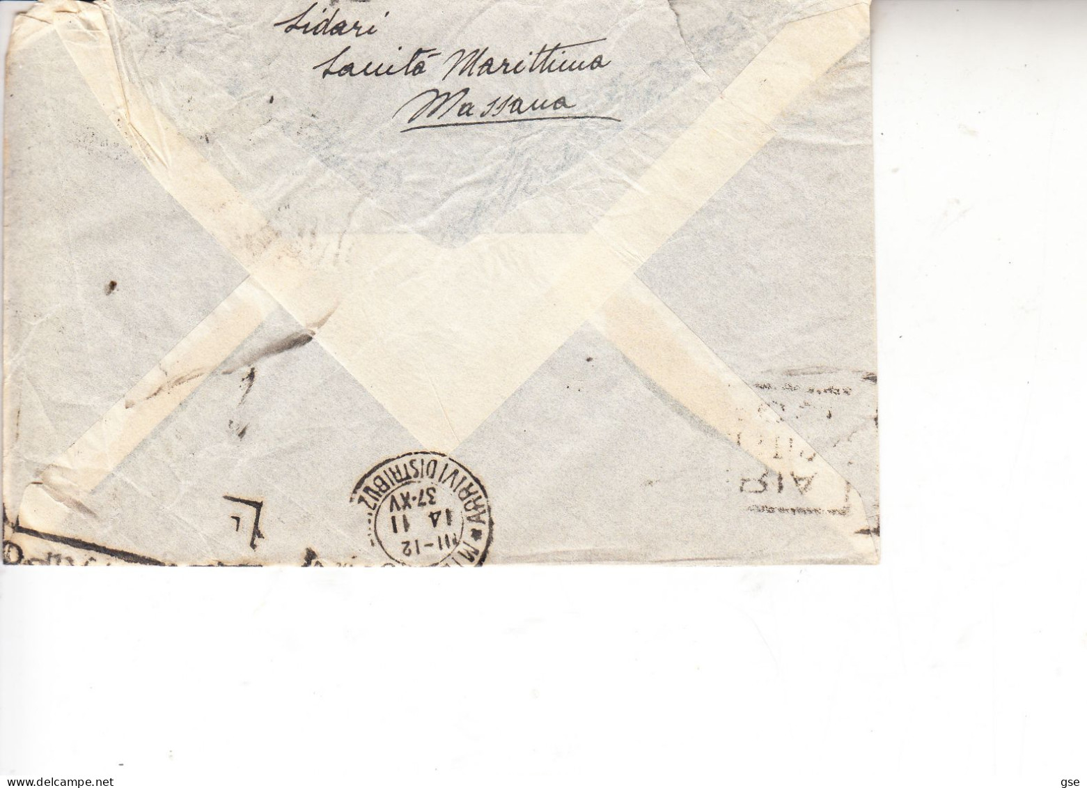 ERITREA  1840 - Lettera Da  Massaua  Per  Milano - Eritrea