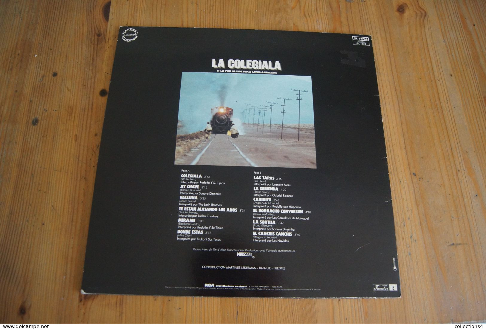 RODOLFO Y SU TIPICA LA COLEGIALA LP 1983 MUSIQUE PUB NESCAFE - Wereldmuziek